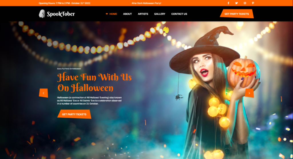 halloween-party-wordpress-theme