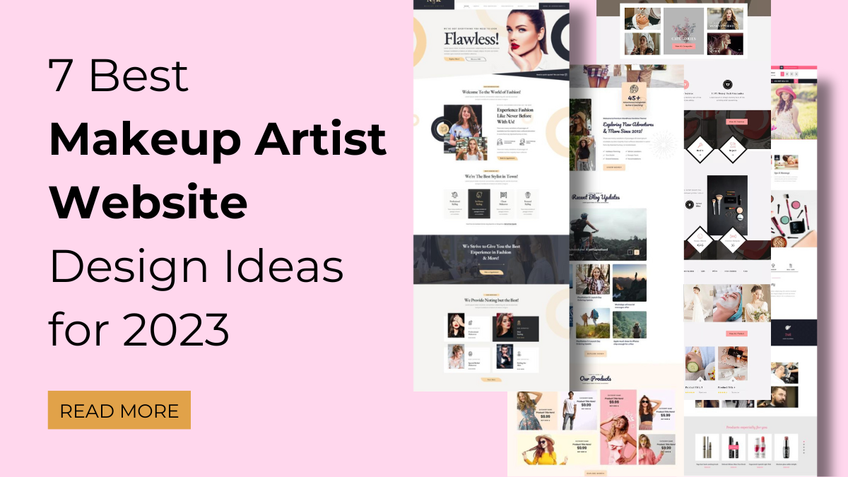 7 Best Makeup Artist Website Design Ideas for 2024- VW Themes