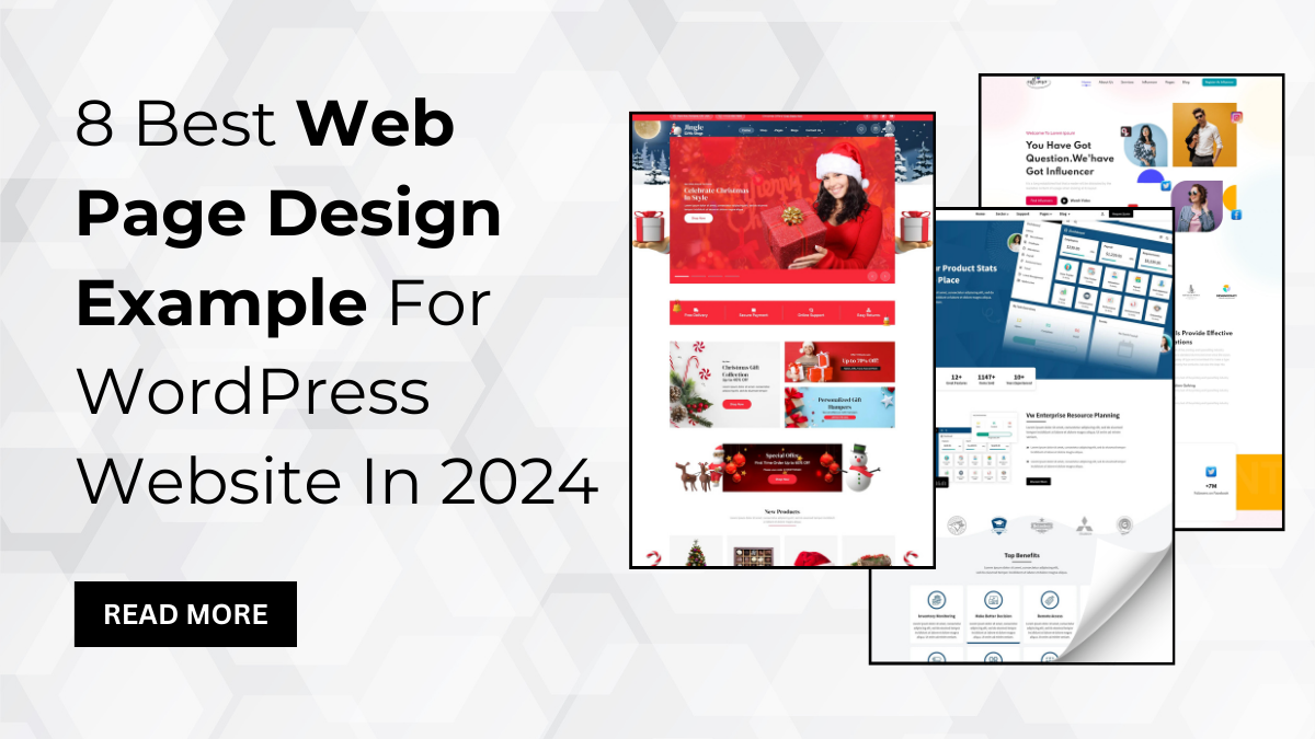 8 Best Web Page Design Example For WordPress Website In 2024