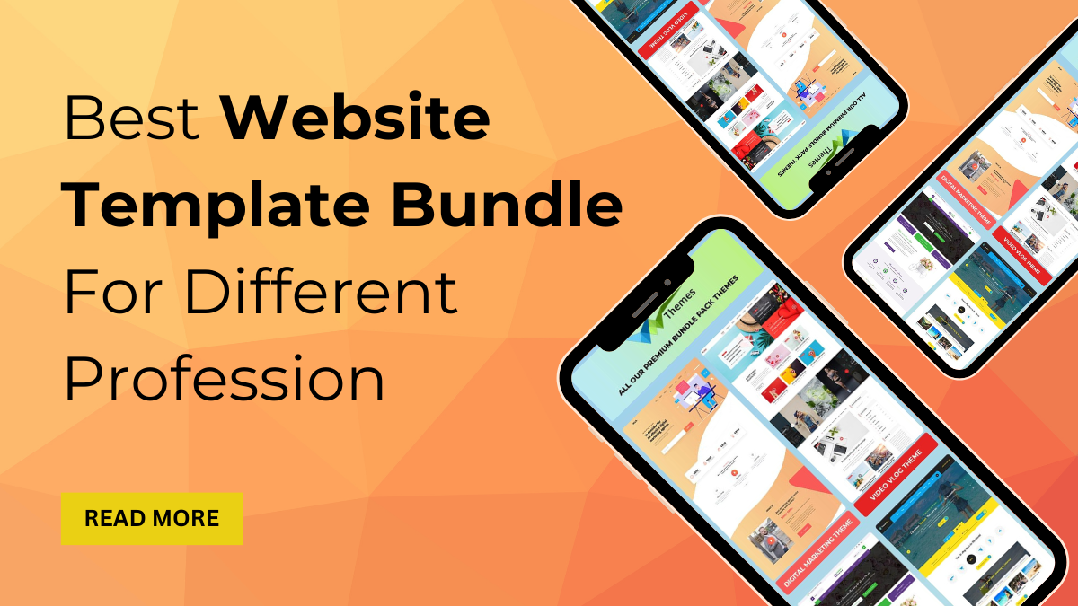 Best Website Template Bundle For Different Profession